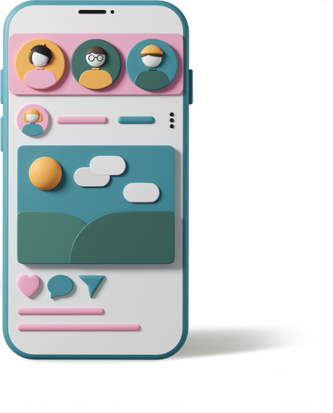 casual-life-3d-smarphone-display-with-instagram img_casual life 3d smarphone display with instagram